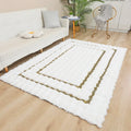 Luxury Plush Rectangle Area Rug – Soft, Washable & Non-Slip