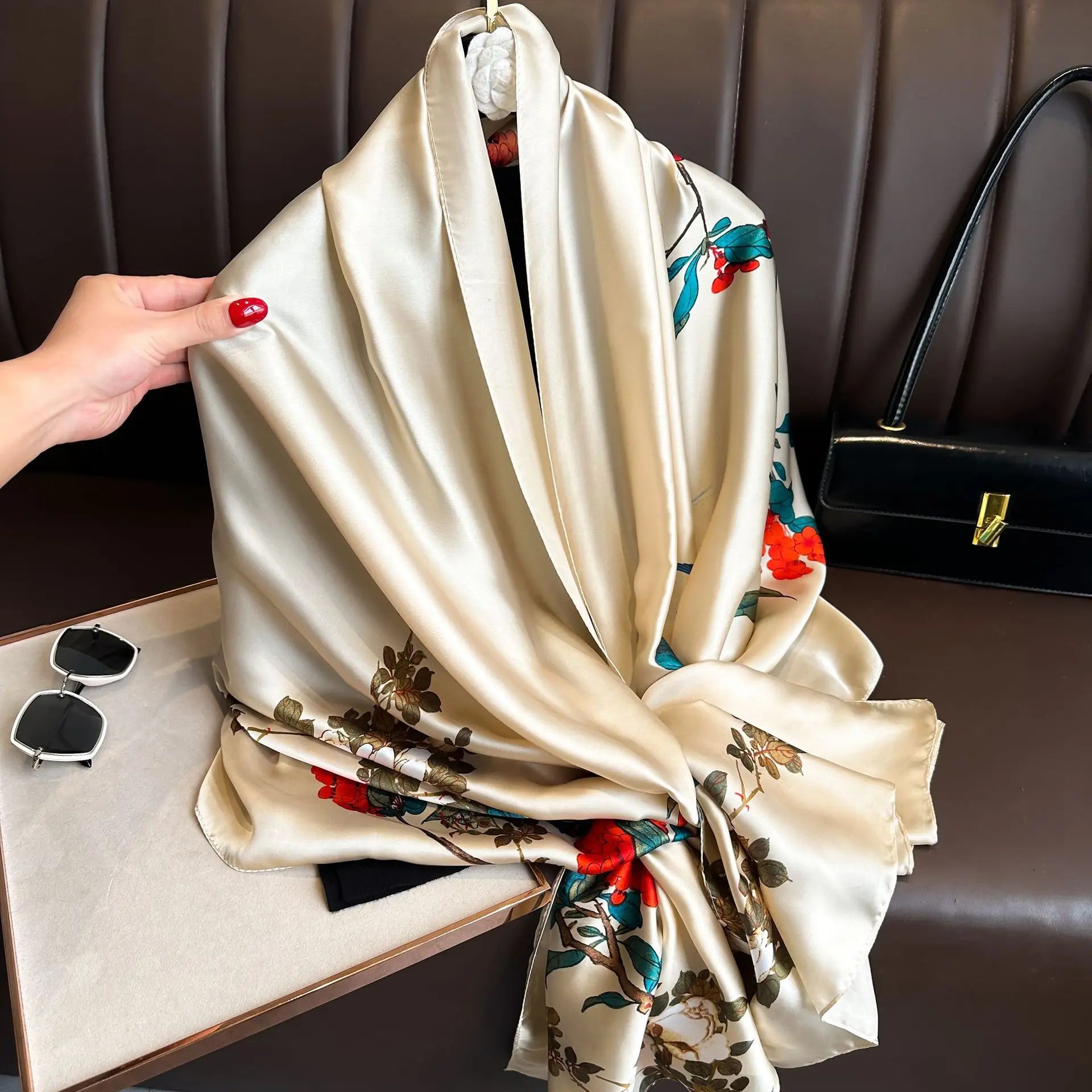 Elegant Silk Luxe Scarf