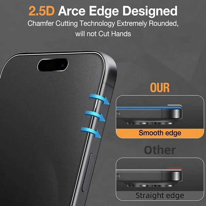 Matte Privacy Ceramic Screen Protector (iPhone Series)