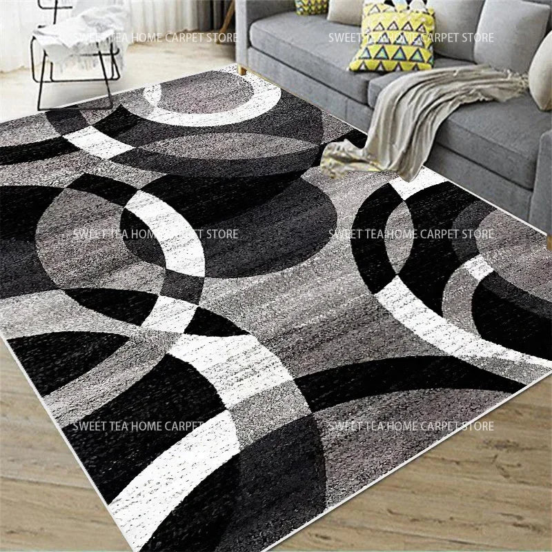 Modern Luxury Plush Area Rug – Soft Non-Slip Floor Carpet