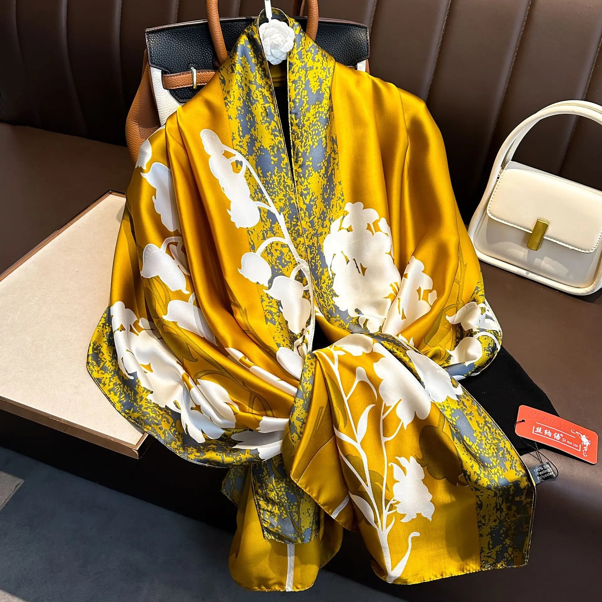 Elegant Silk Luxe Scarf