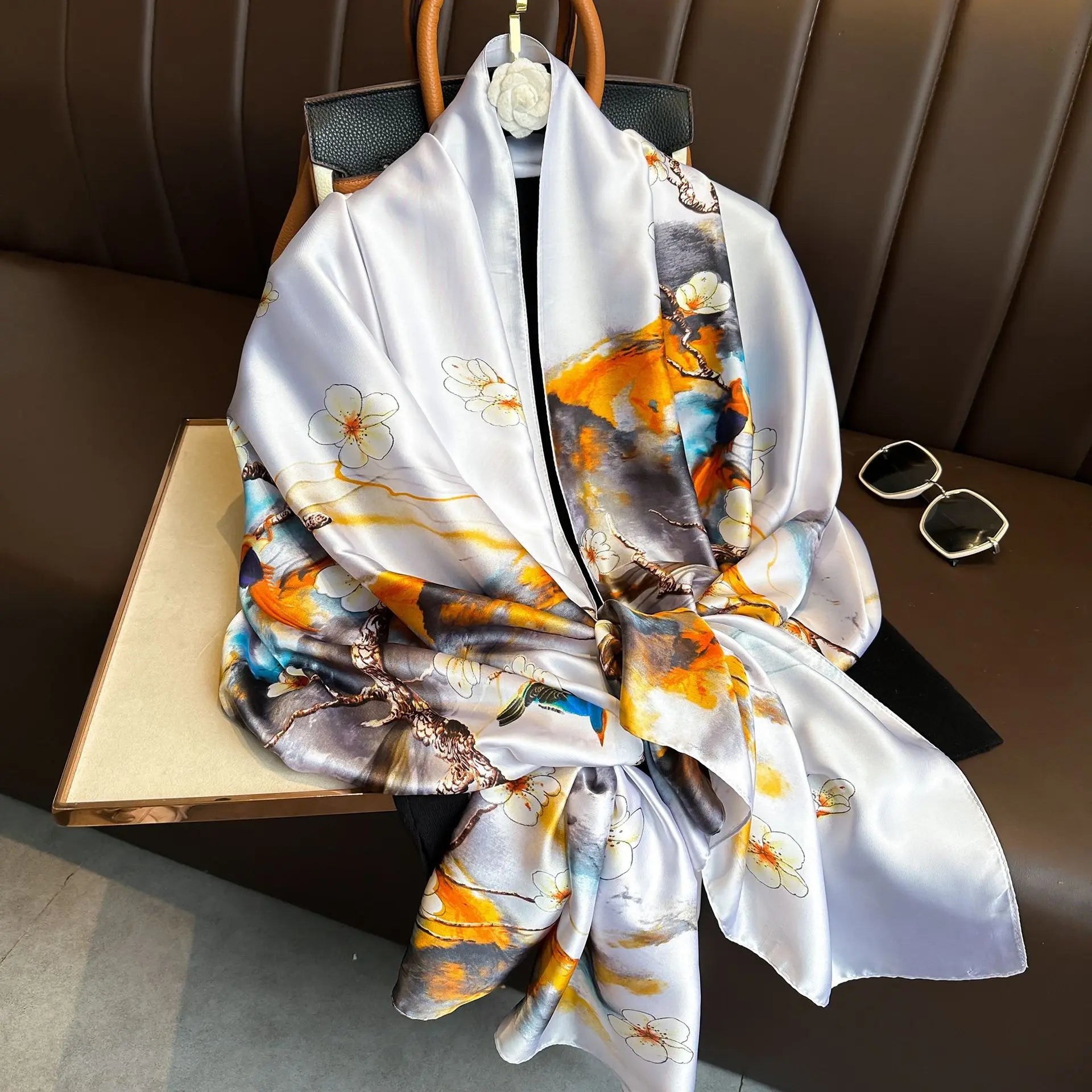 Elegant Silk Luxe Scarf