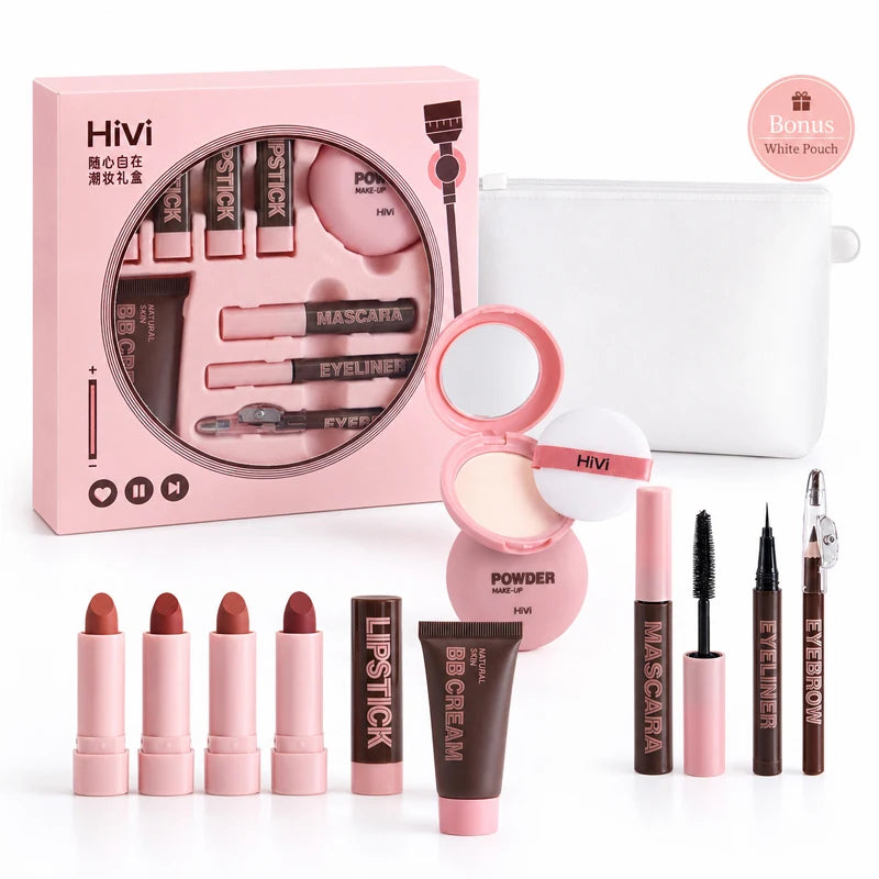 All-in-One 9-Piece Beauty Makeup Set