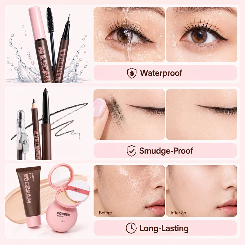 All-in-One 9-Piece Beauty Makeup Set