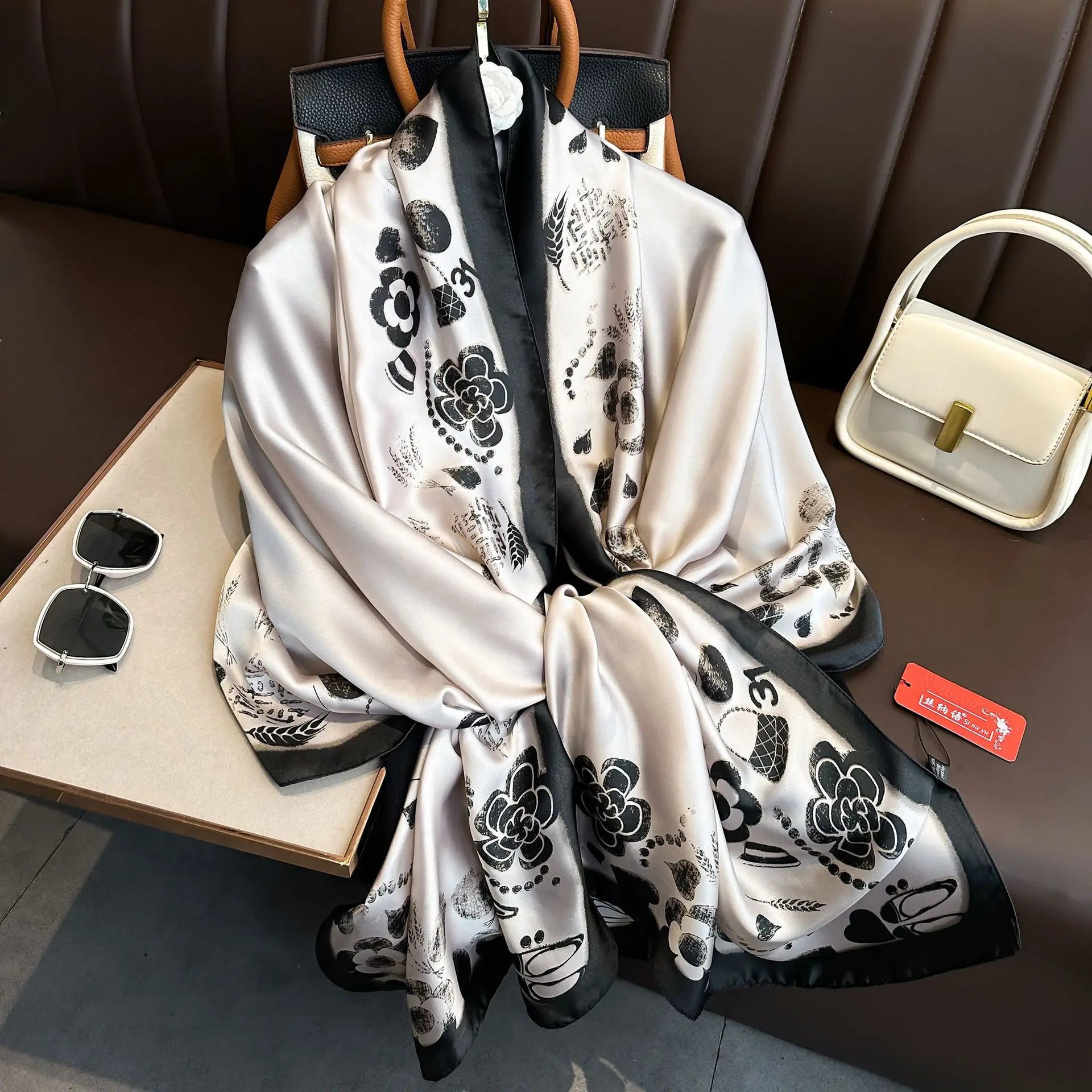 Elegant Silk Luxe Scarf