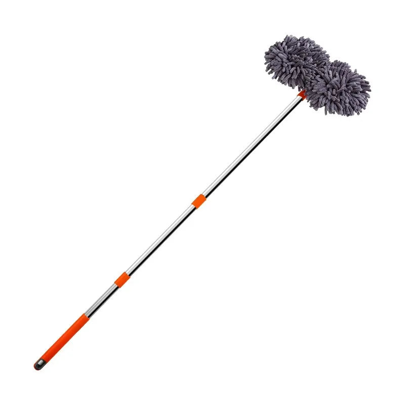Premium Telescopic Car Wash Mop with 360° Rotating Head
