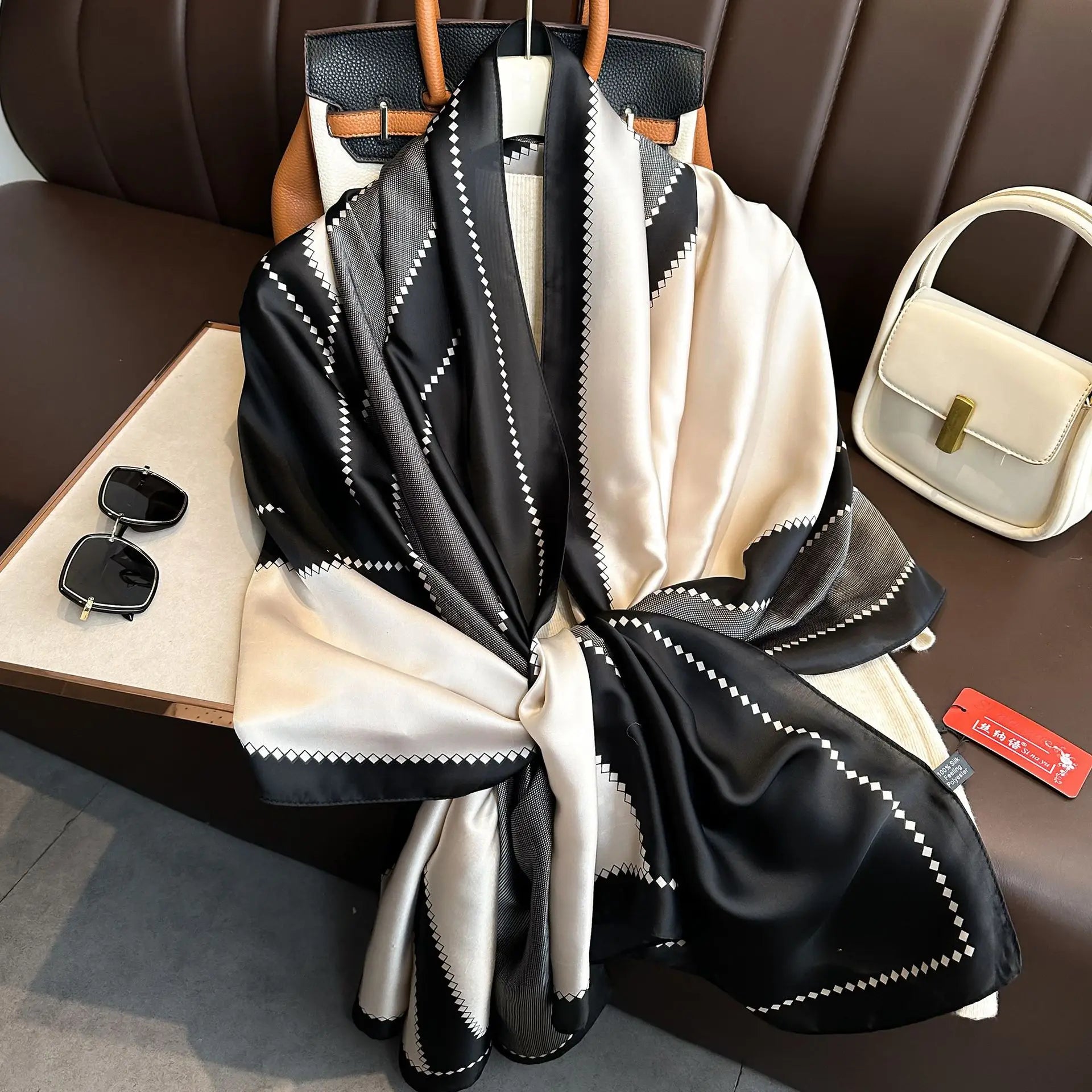 Elegant Silk Luxe Scarf