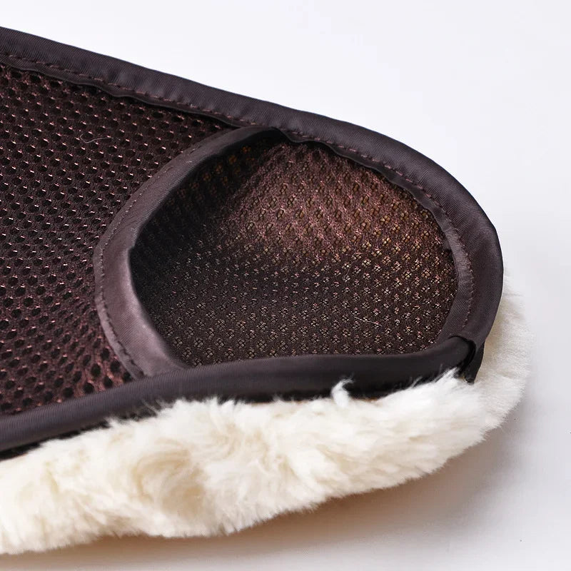Premium Soft Wool Car Wash Cleaning Mitt – Scratch-Free Detailing Glove