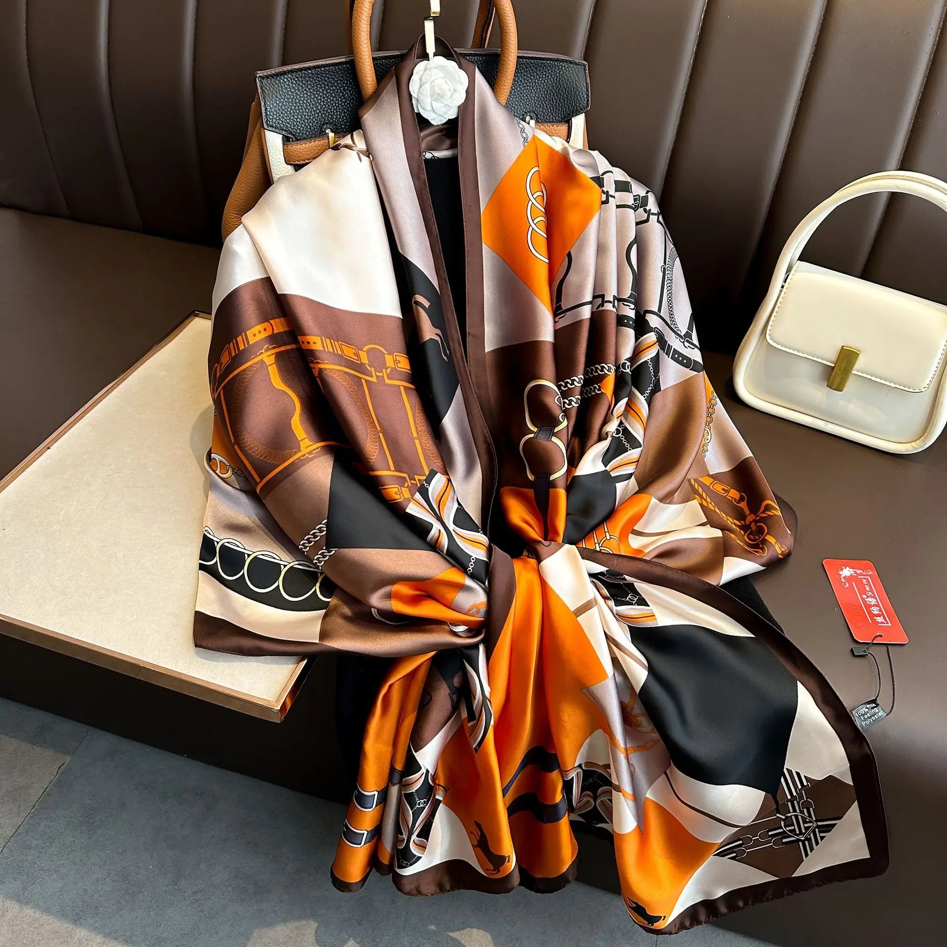 Elegant Silk Luxe Scarf