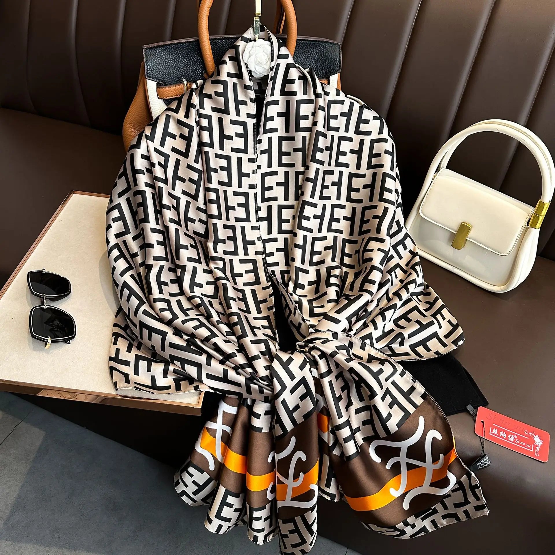 Elegant Silk Luxe Scarf