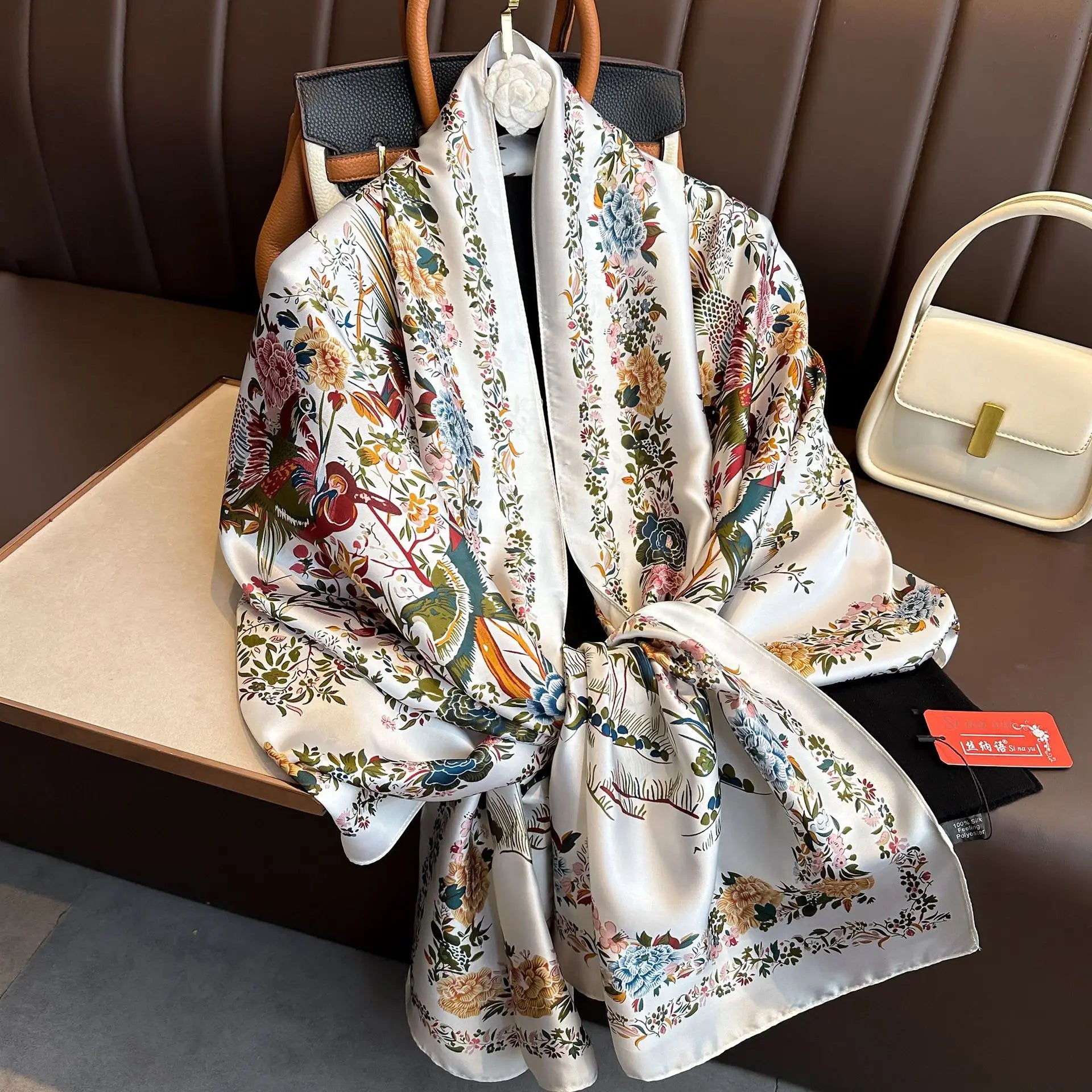 Elegant Silk Luxe Scarf