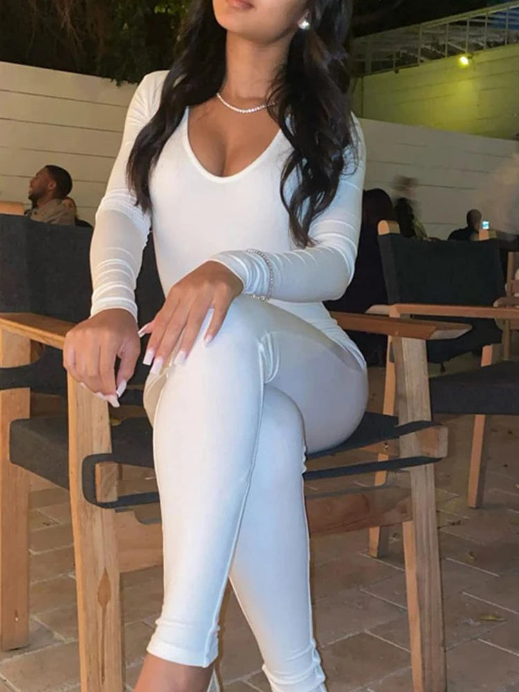 Blessed Active Long Sleeve Jumpsuit