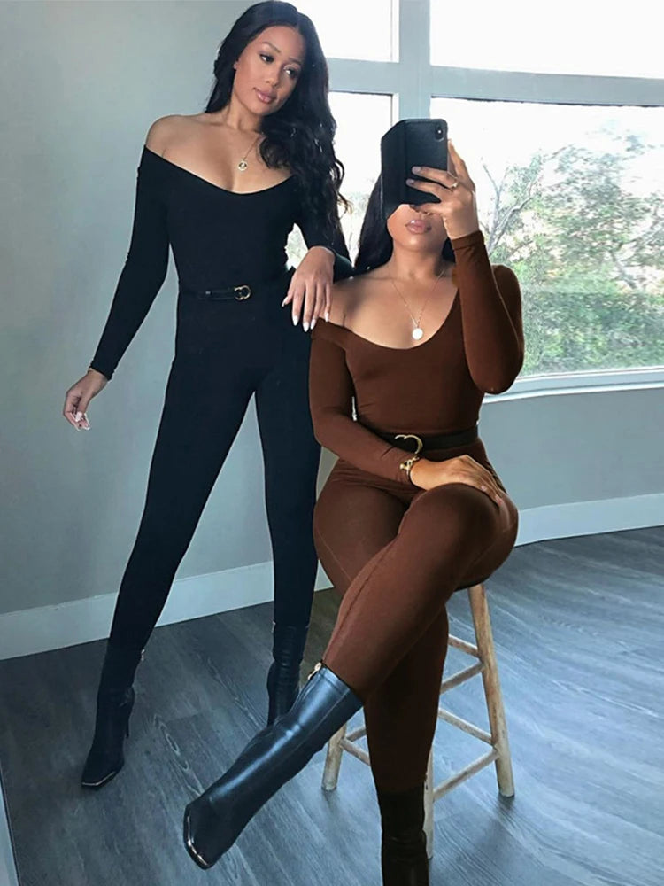 Blessed Active Long Sleeve Jumpsuit
