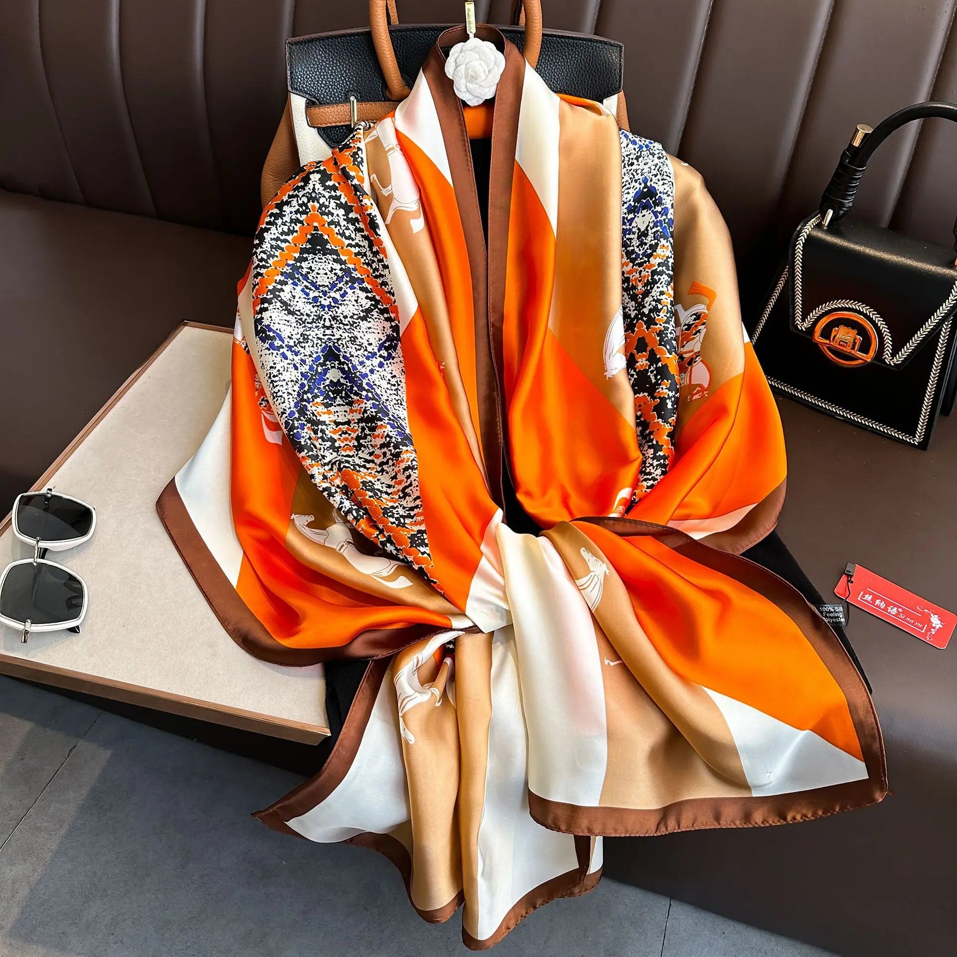 Elegant Silk Luxe Scarf