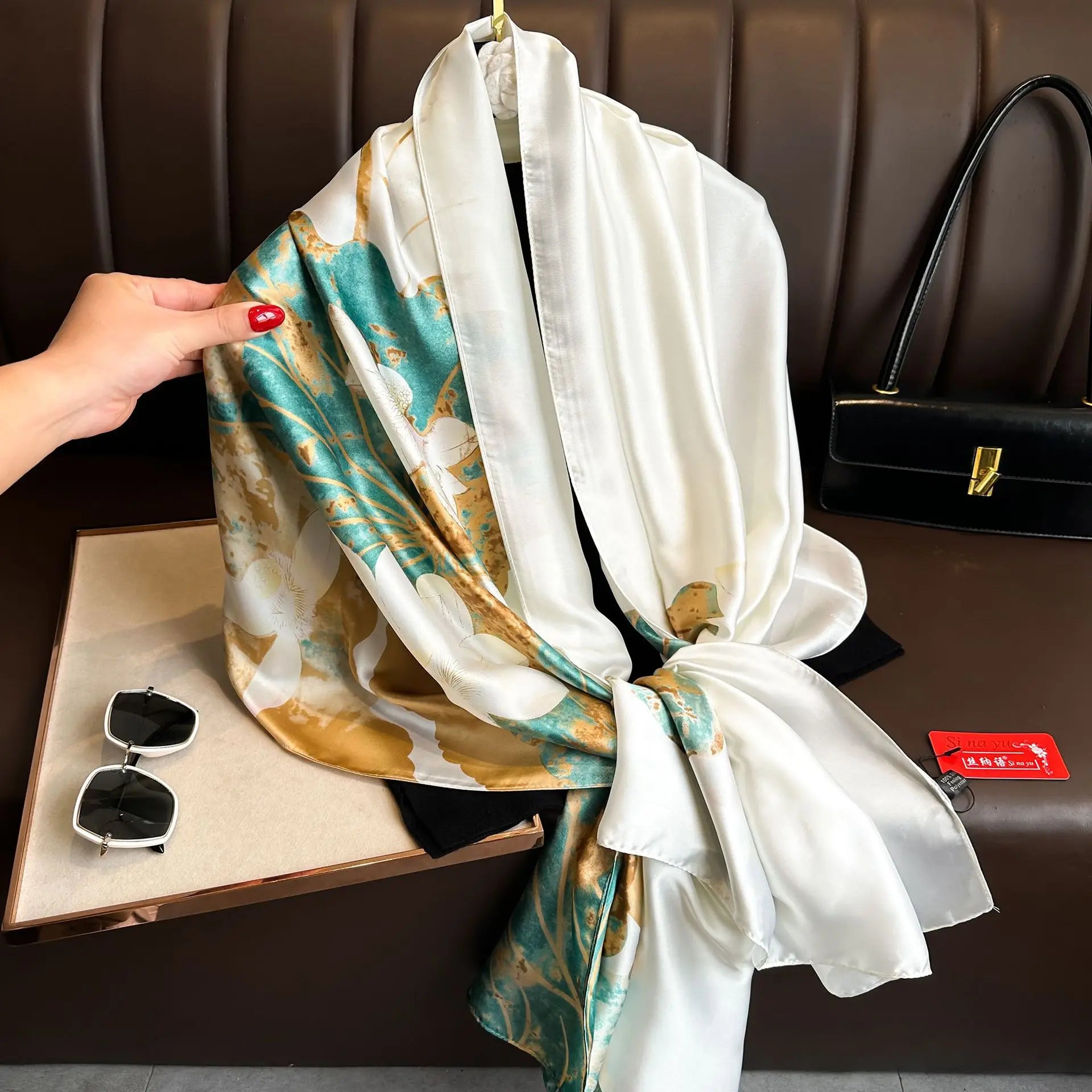 Elegant Silk Luxe Scarf