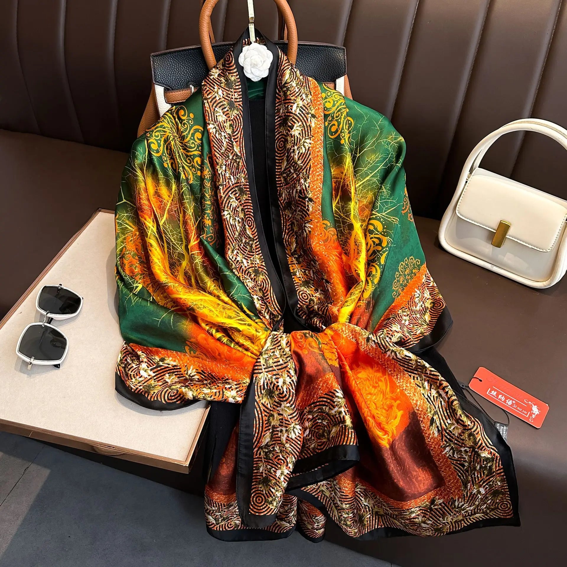 Elegant Silk Luxe Scarf