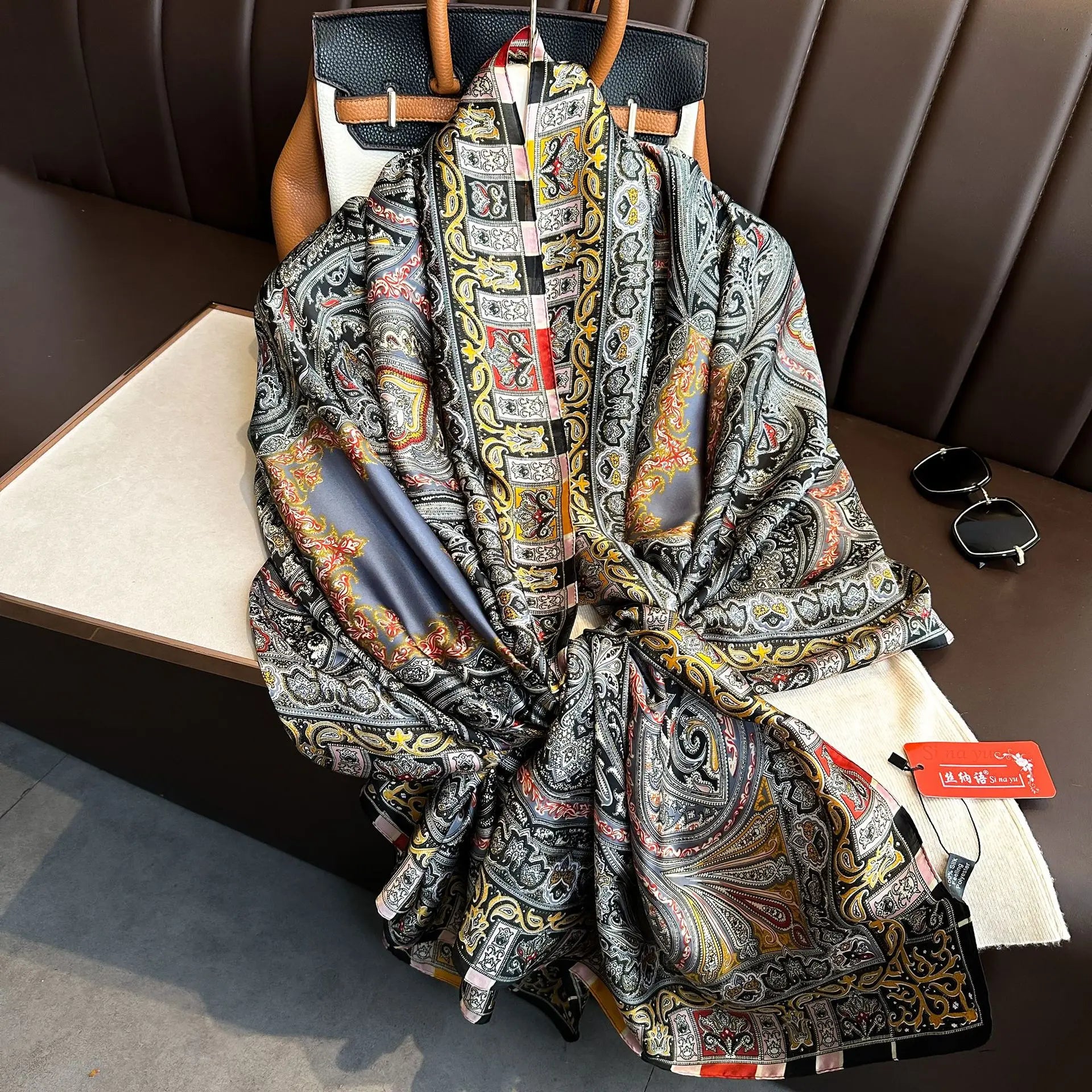 Elegant Silk Luxe Scarf