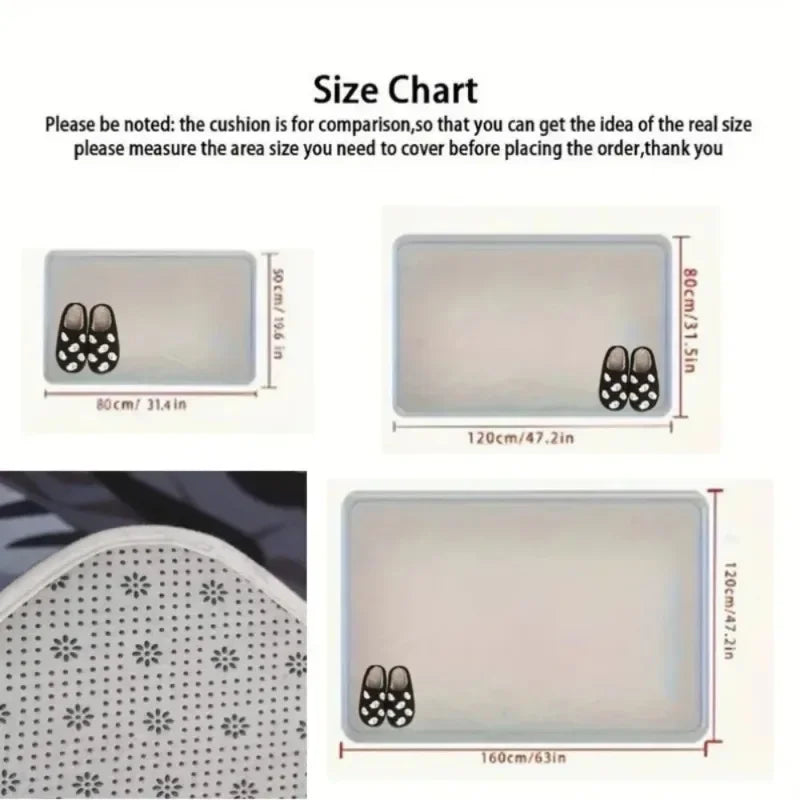 Black & White Sheep Welcome Door Mat – Non-Slip Indoor & Outdoor Rug