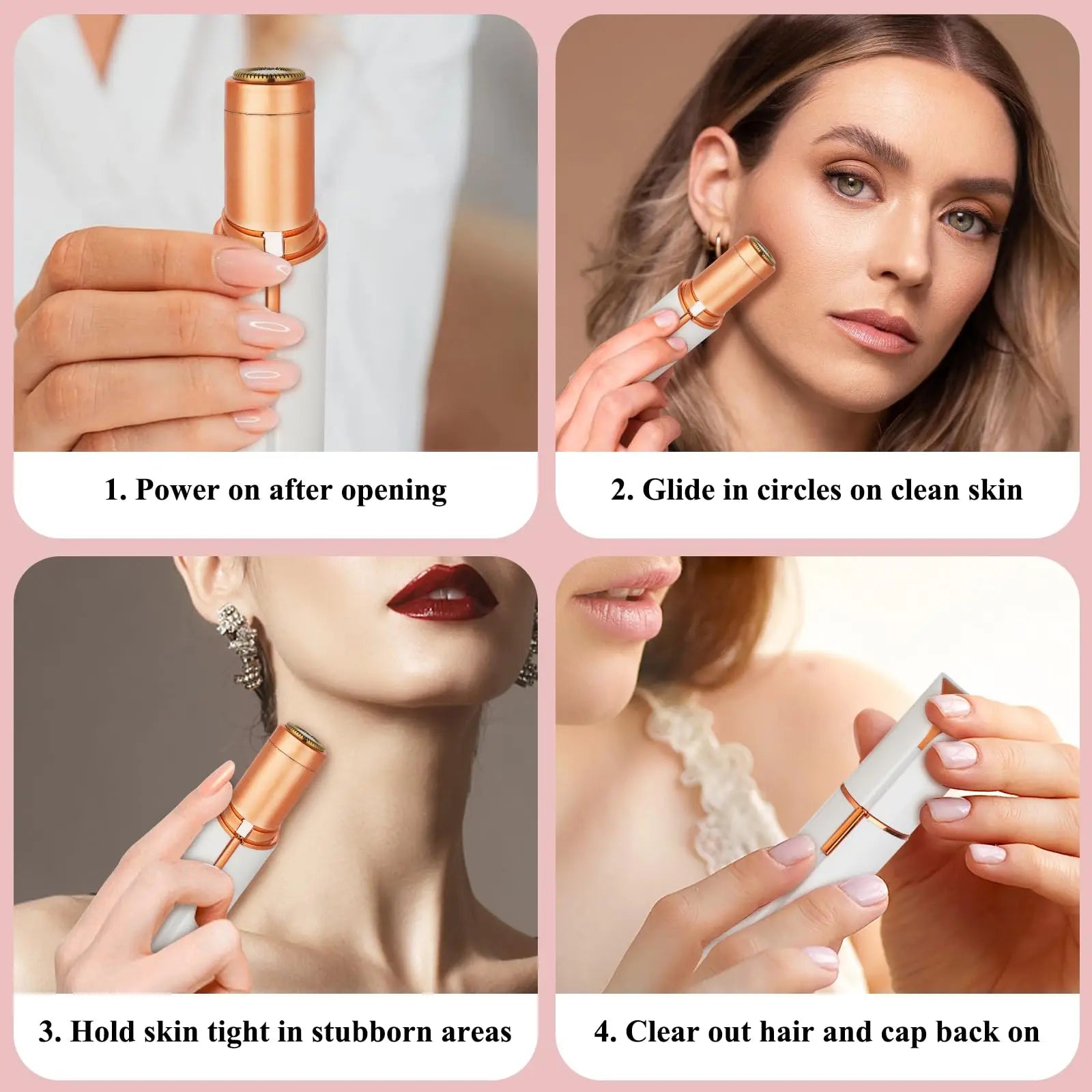 Flawless LED Facial Hair Remover for Women