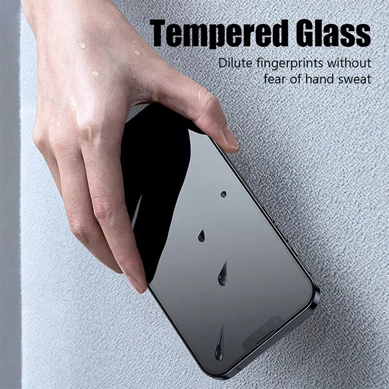 4-Pack Anti-Spy Tempered Glass Screen Protectors (iPhone Series)