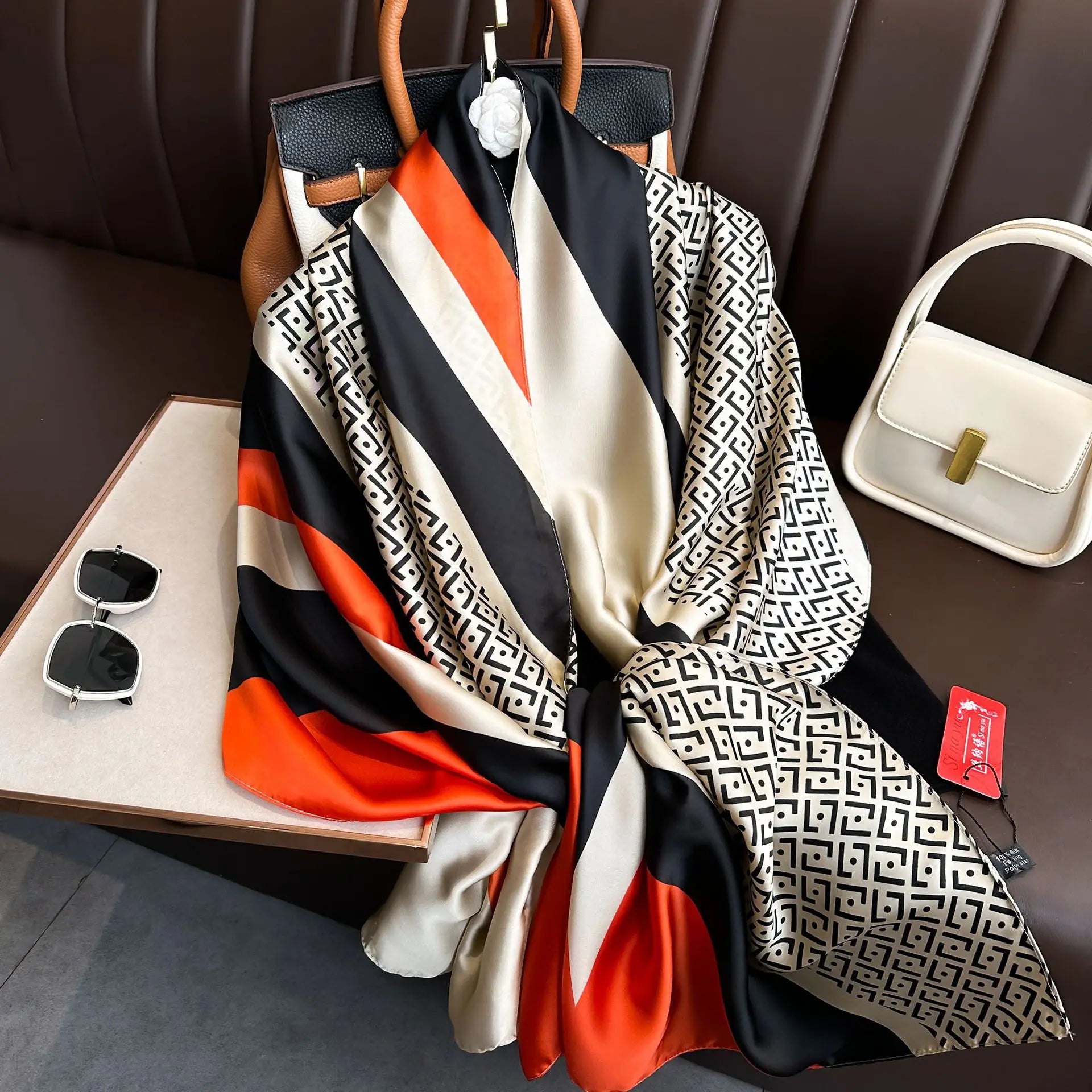 Elegant Silk Luxe Scarf