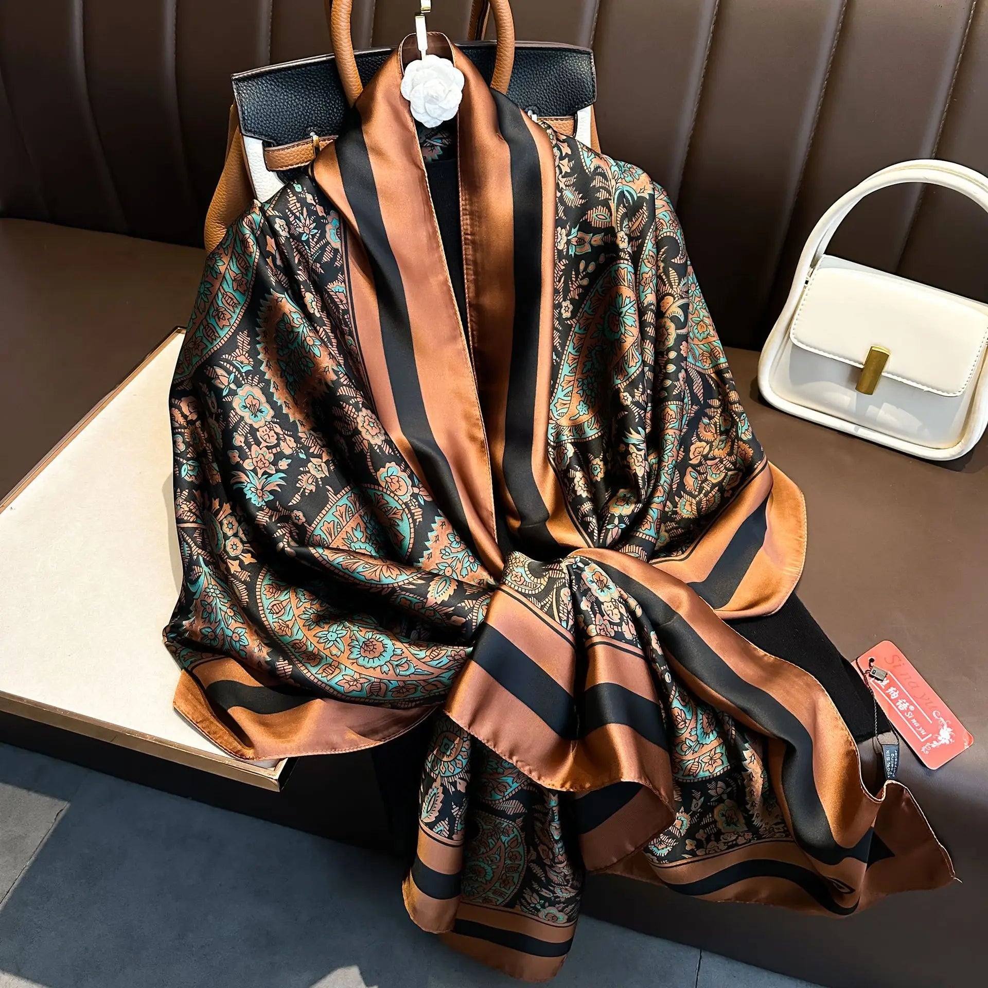 Elegant Silk Luxe Scarf