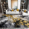 Modern Geometric Area Rug – Washable Non-Slip Carpet for Living Room, Bedroom & Home Décor