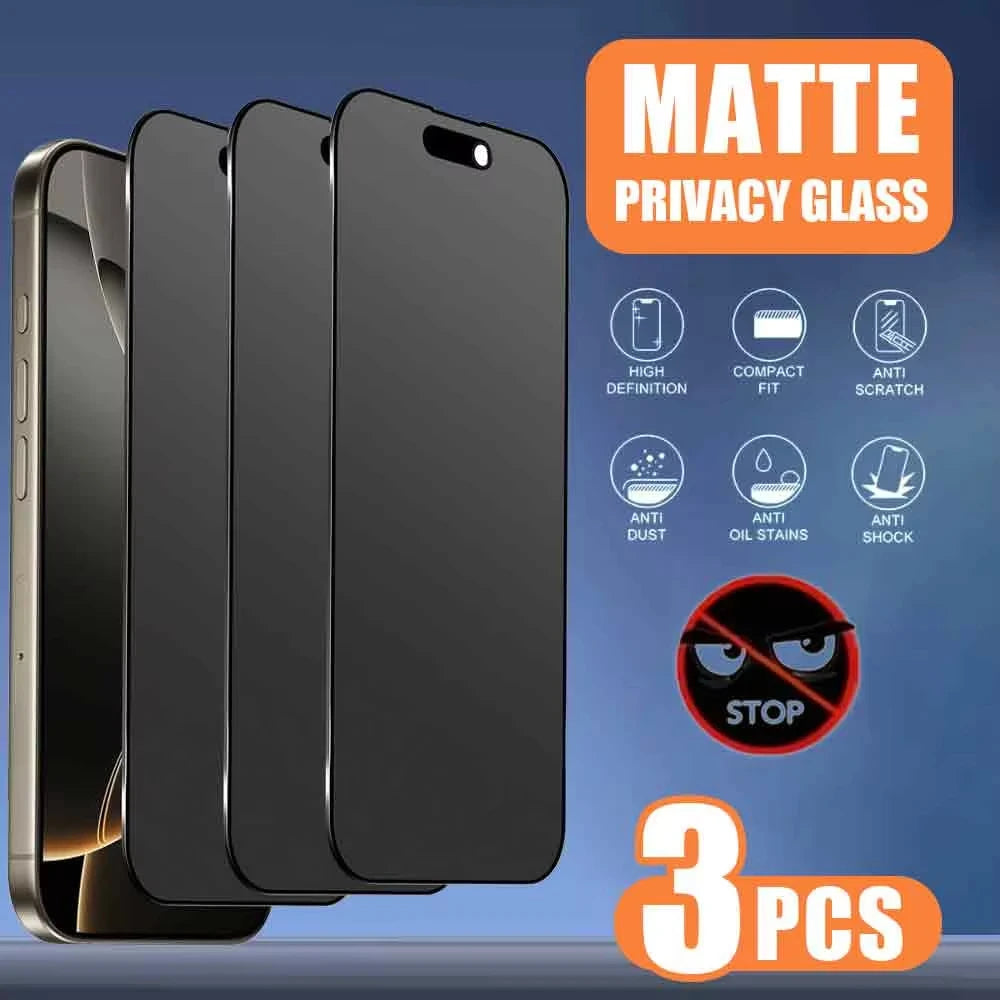 Matte Privacy Ceramic Screen Protector (iPhone Series)