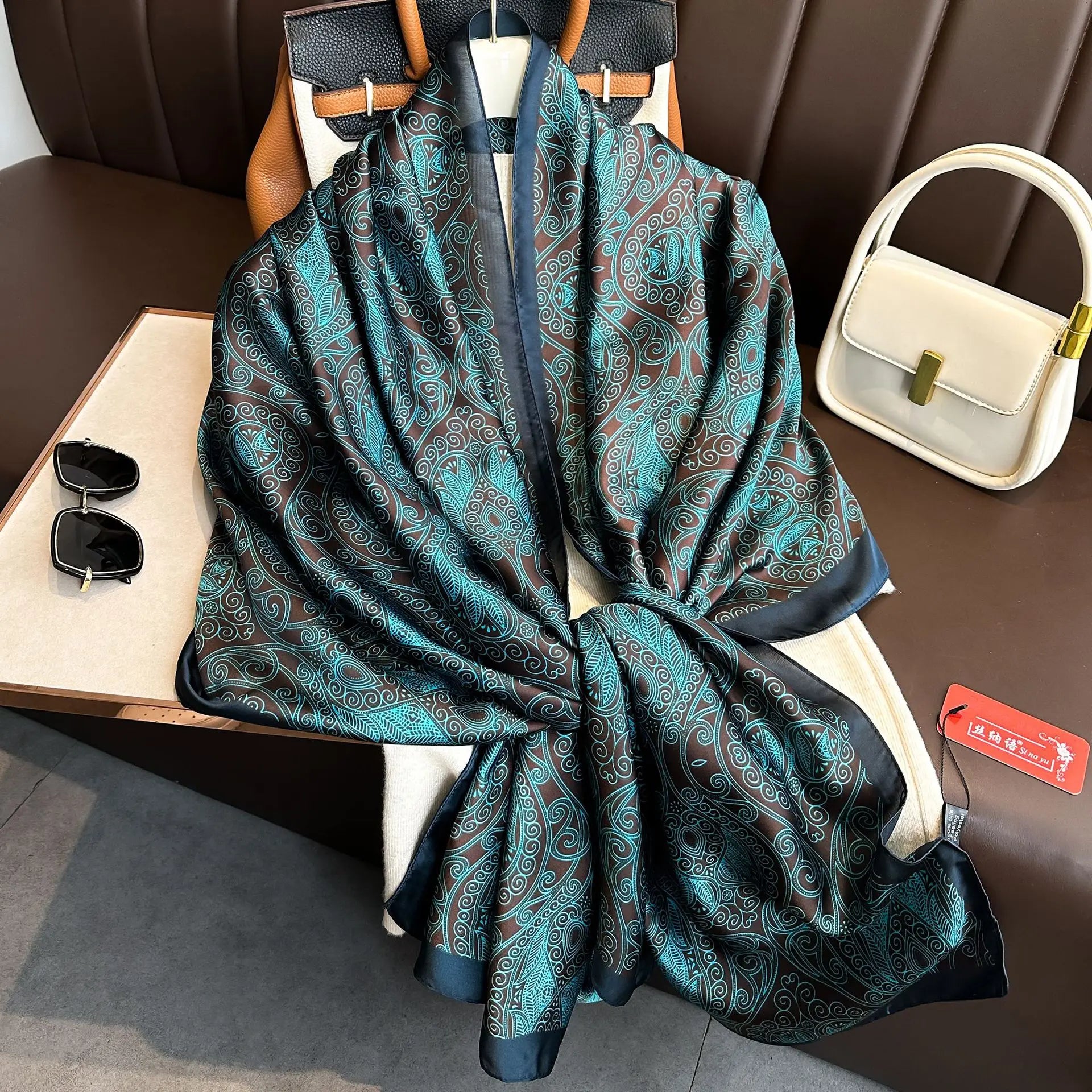 Elegant Silk Luxe Scarf
