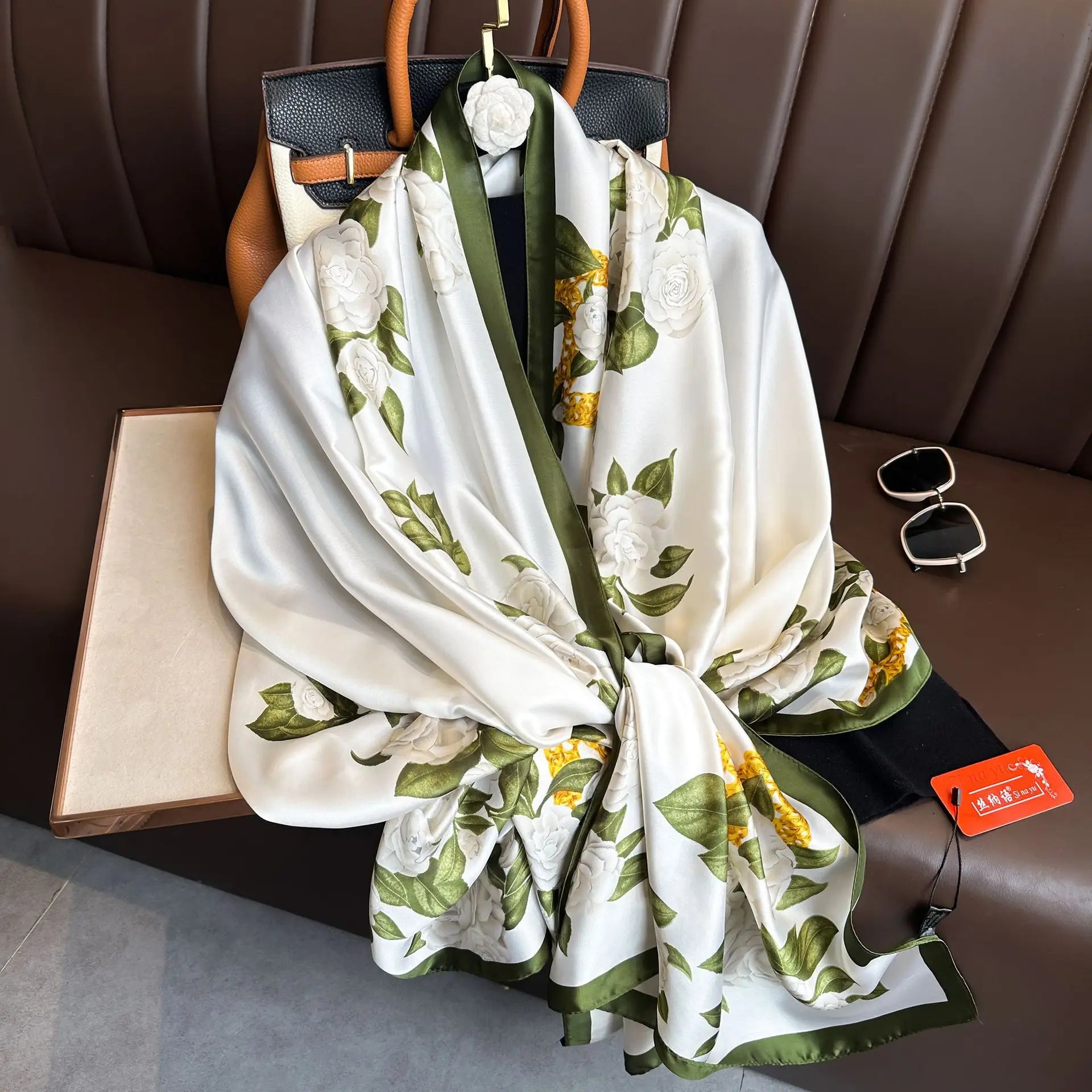 Elegant Silk Luxe Scarf