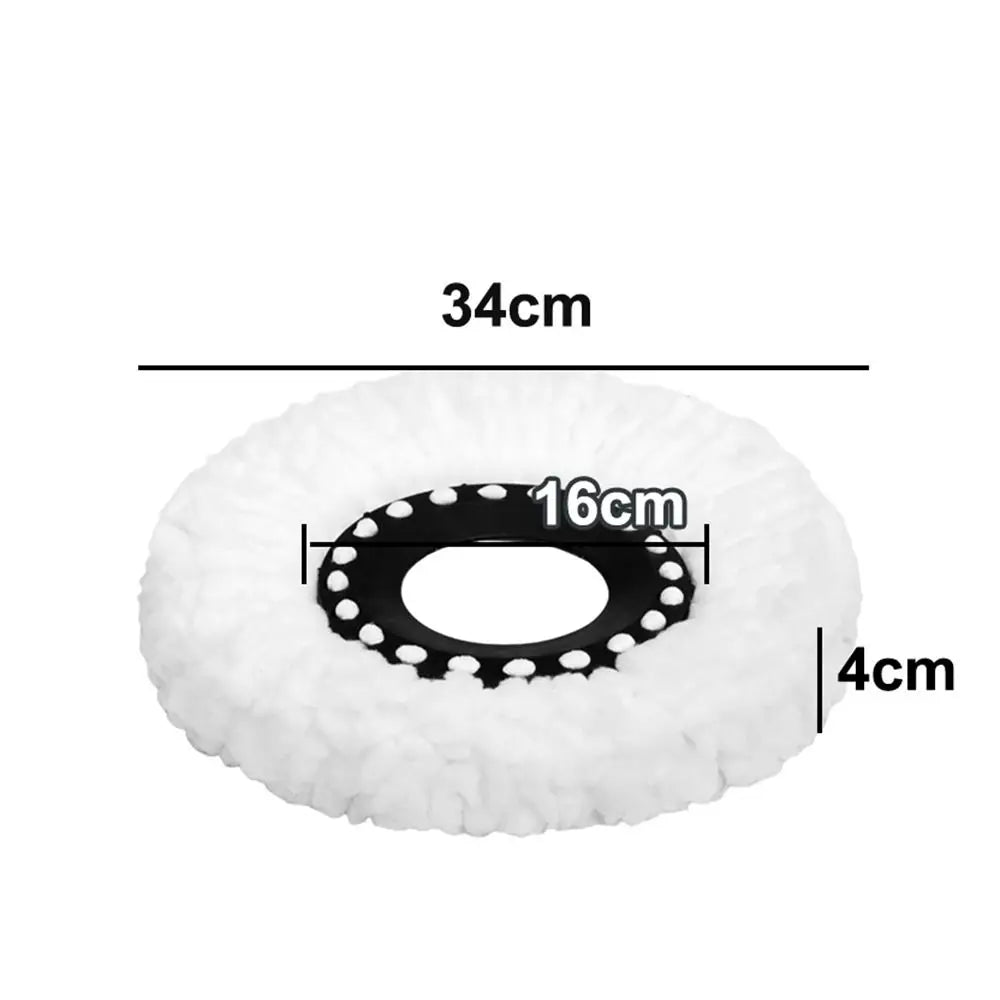 Premium Microfiber Spin Mop Replacement Head – Reusable Deep Cleaning Mop Refill (Universal Fit)