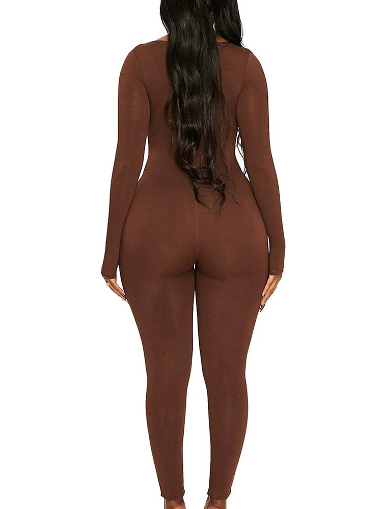 Blessed Active Long Sleeve Jumpsuit