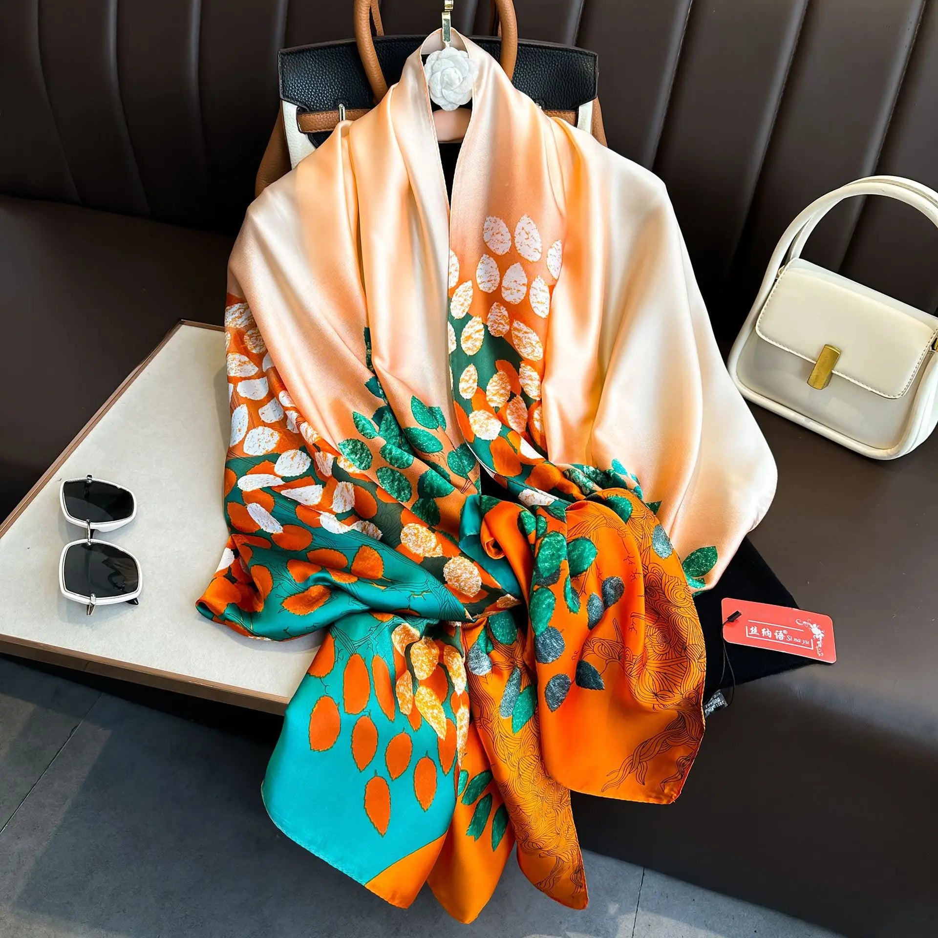 Elegant Silk Luxe Scarf