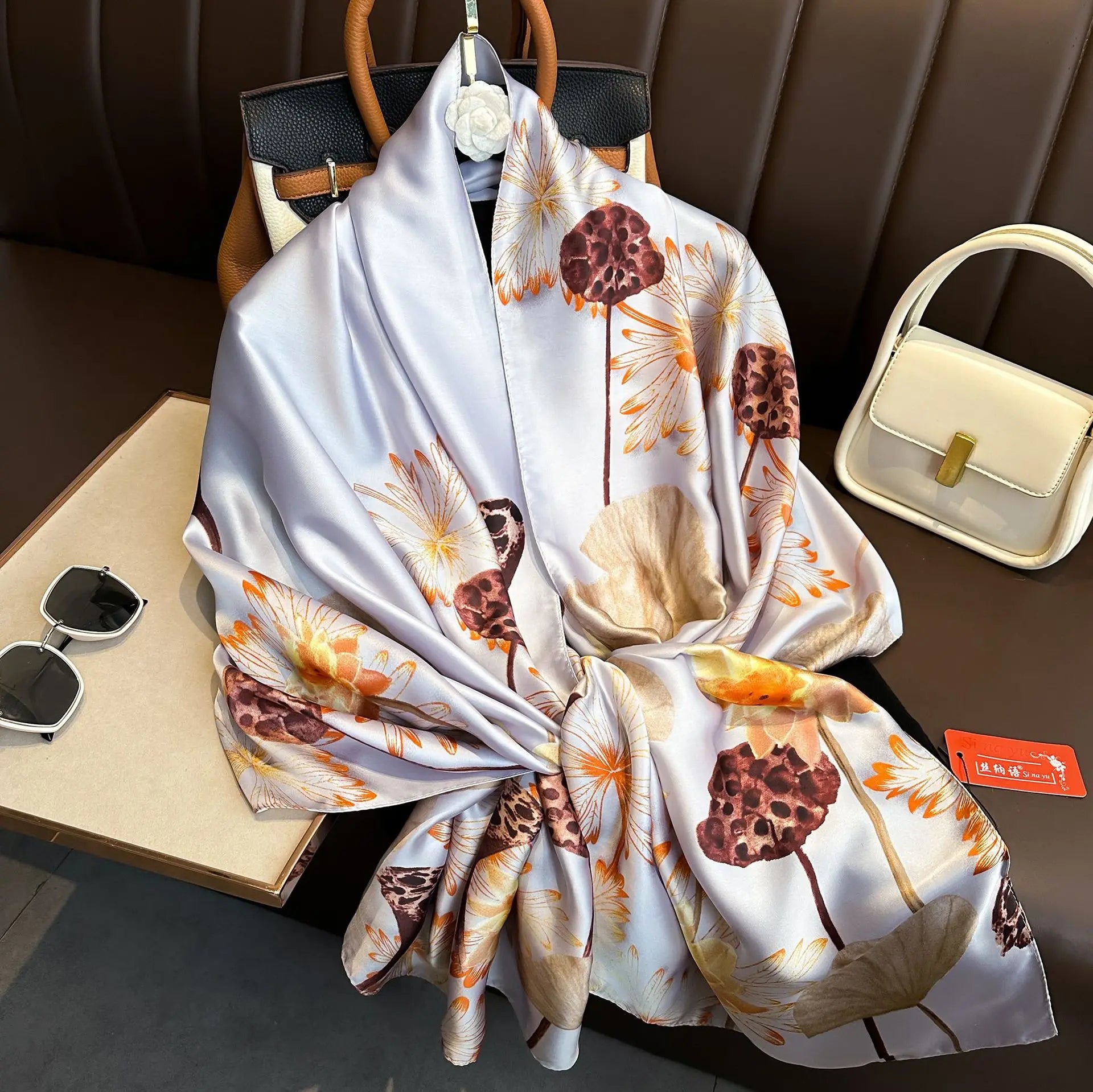 Elegant Silk Luxe Scarf