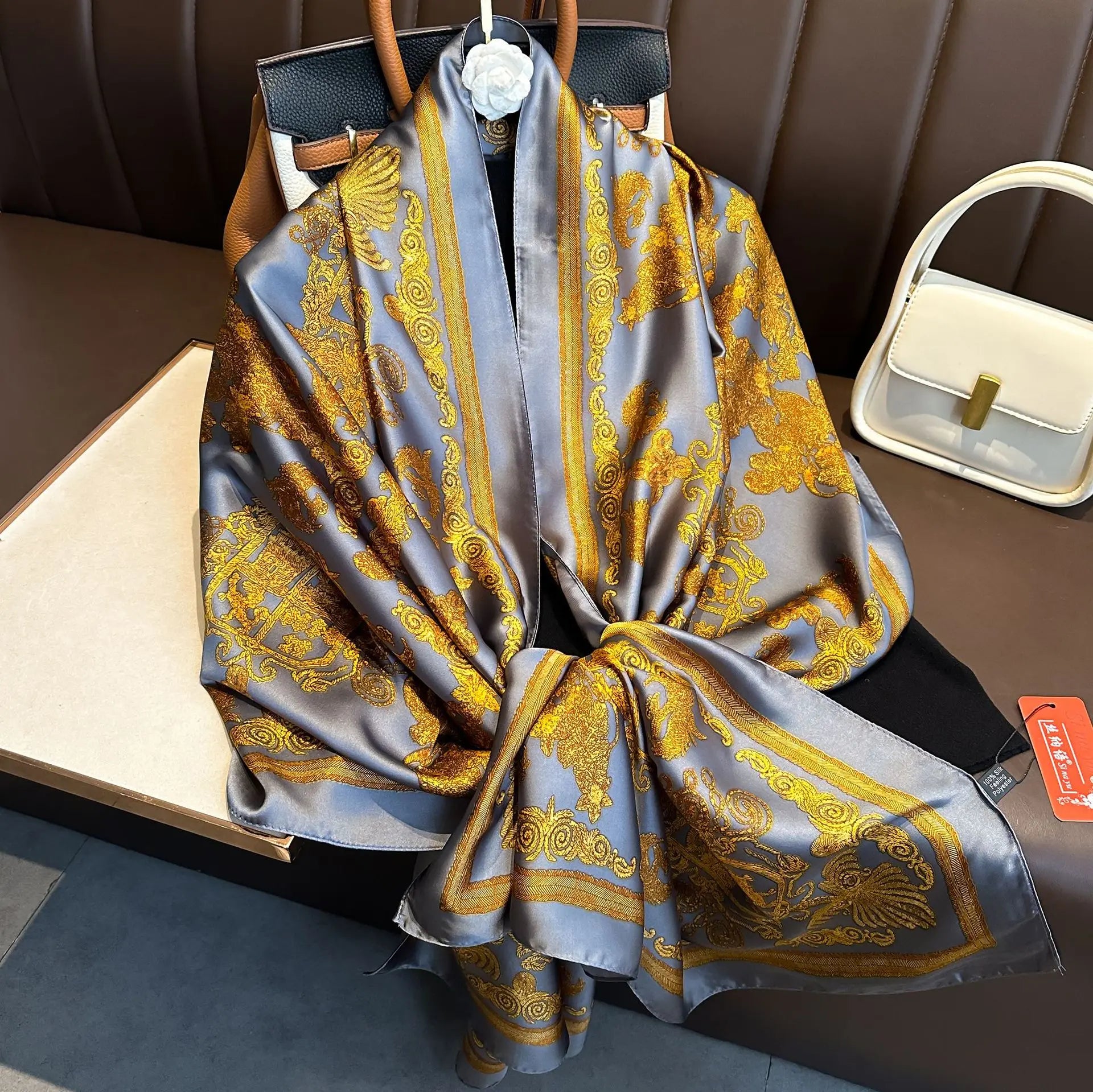 Elegant Silk Luxe Scarf