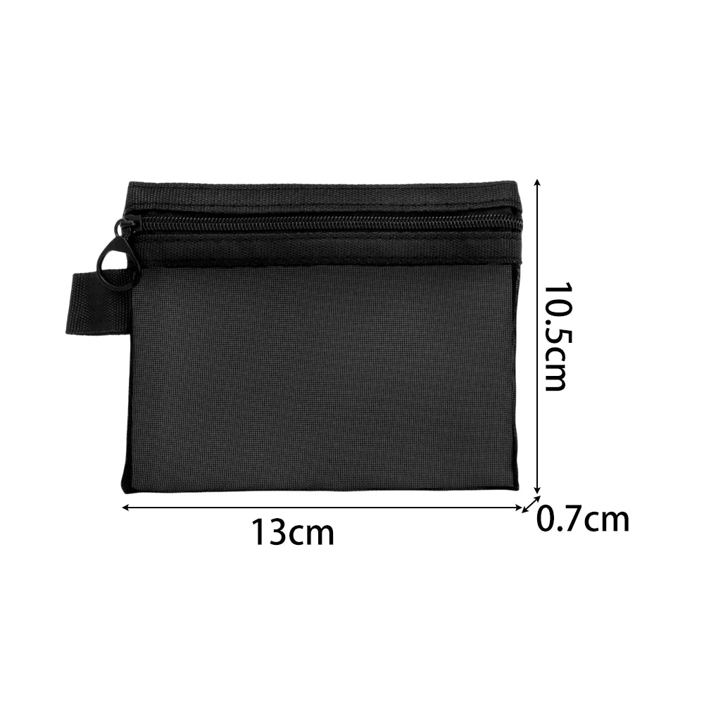 3-Piece Mesh Travel Cosmetic Organizer Bag Set