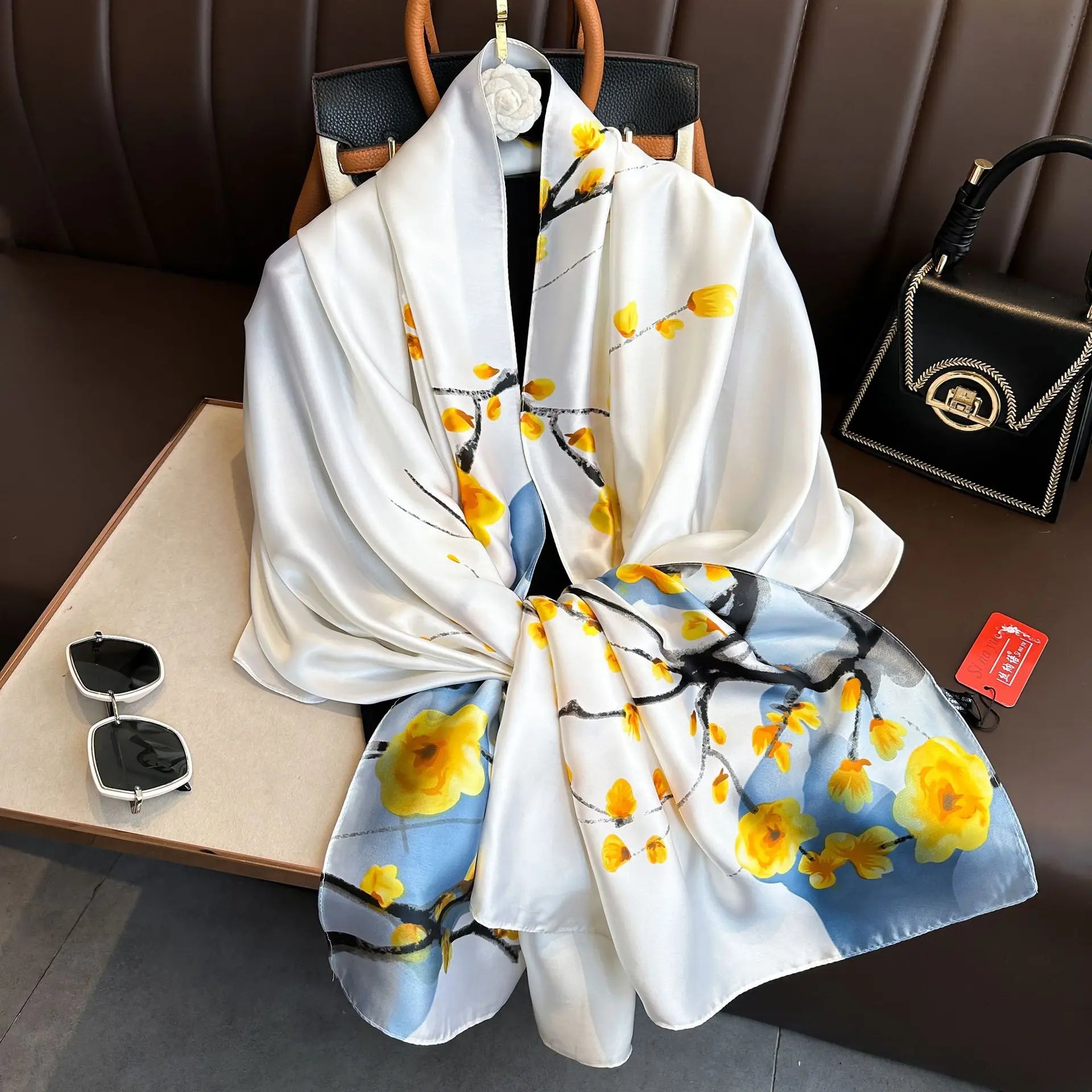 Elegant Silk Luxe Scarf