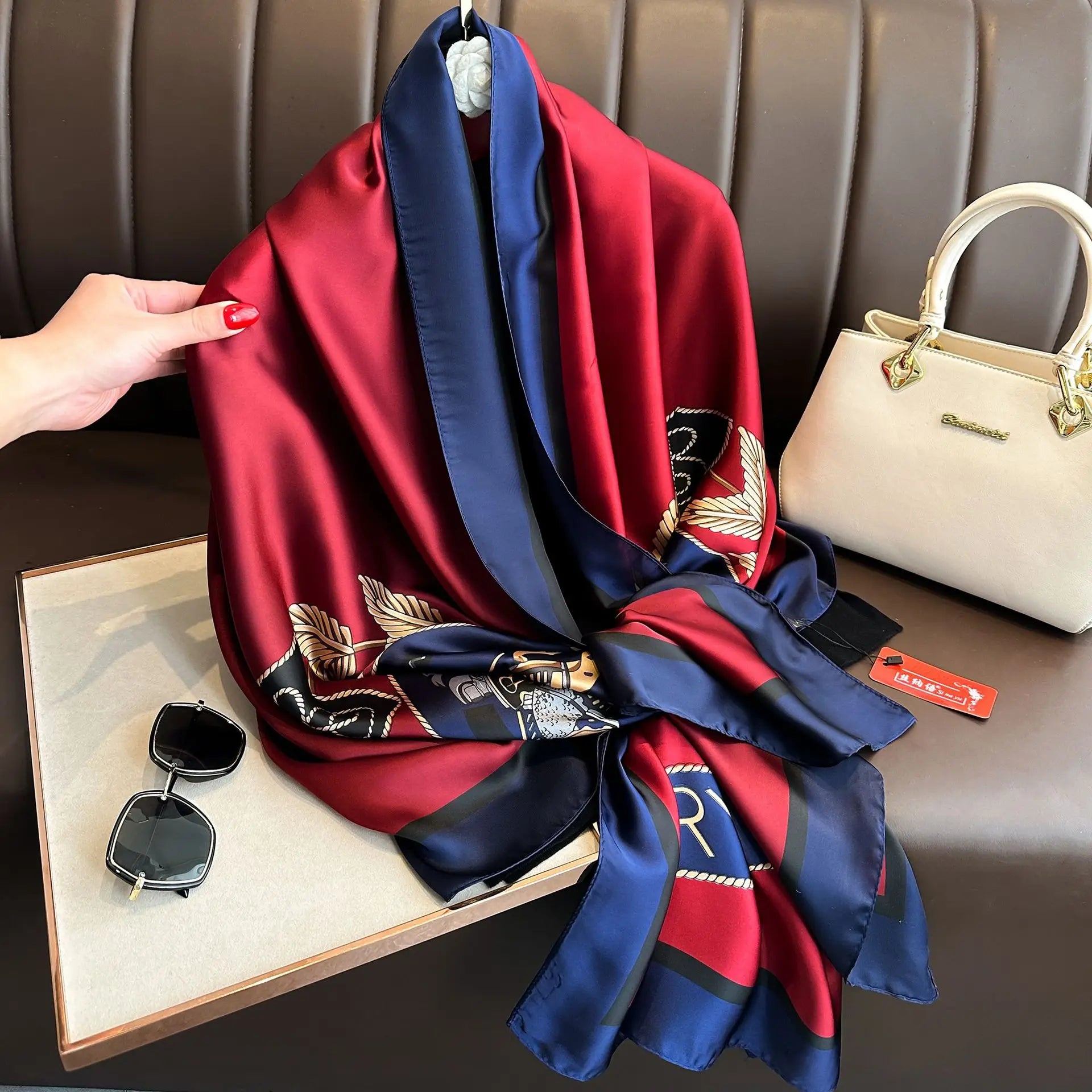 Elegant Silk Luxe Scarf