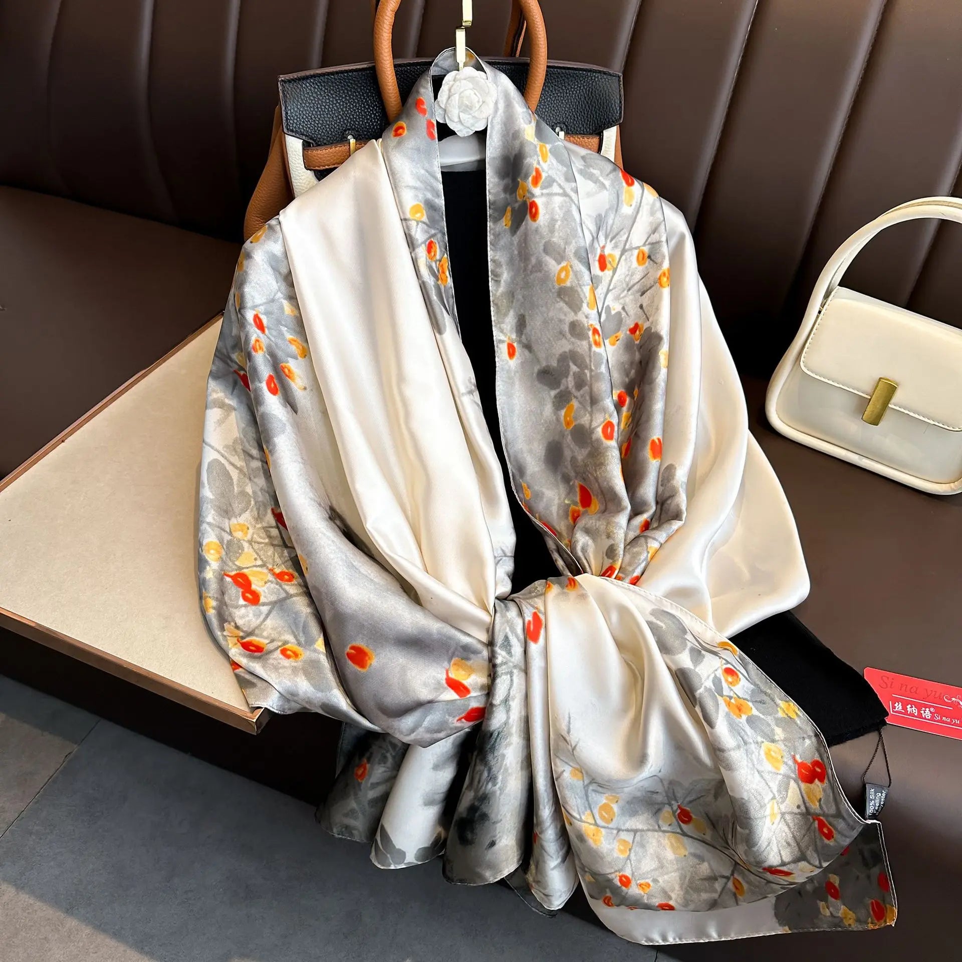 Elegant Silk Luxe Scarf