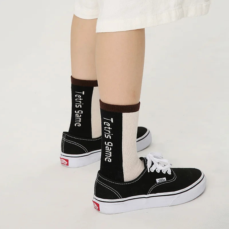 Boys’ Trendy Cotton Crew Socks – 4 Pair Pack