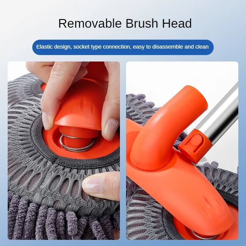 Premium Telescopic Car Wash Mop with 360° Rotating Head