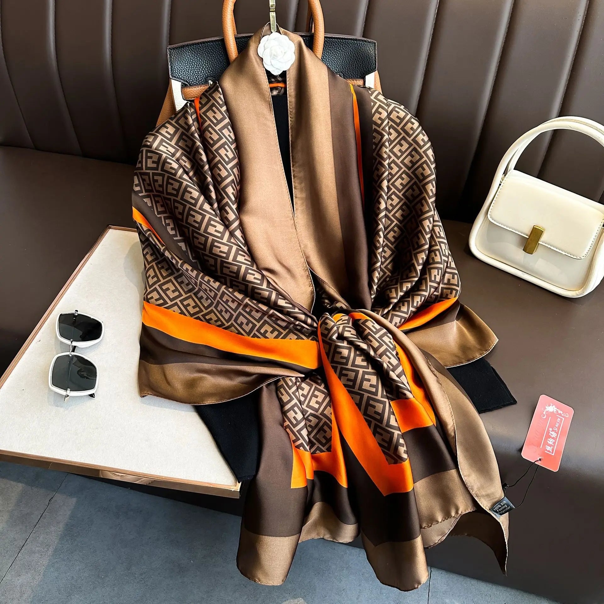 Elegant Silk Luxe Scarf