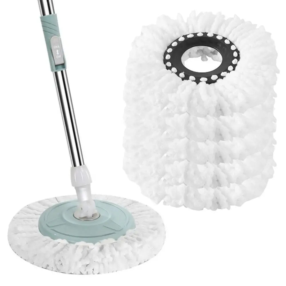 Premium Microfiber Spin Mop Replacement Head – Reusable Deep Cleaning Mop Refill (Universal Fit)